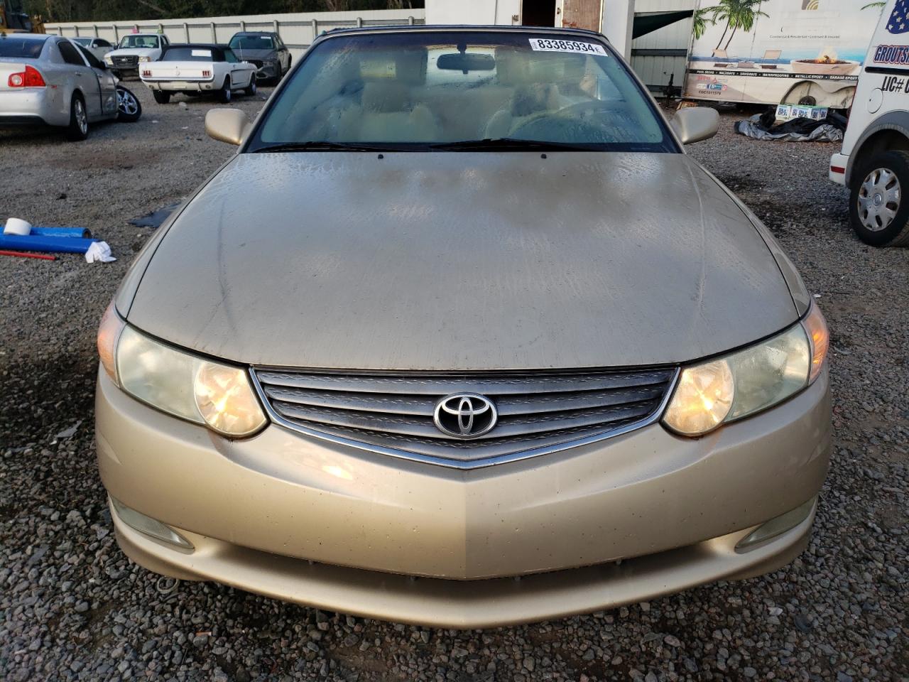 Lot #3024166907 2002 TOYOTA CAMRY SOLA