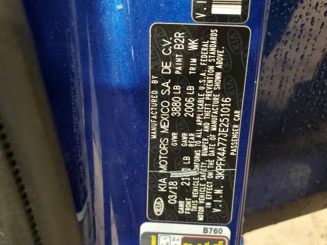 2018 KIA FORTE LX - 3KPFK4A77JE251016