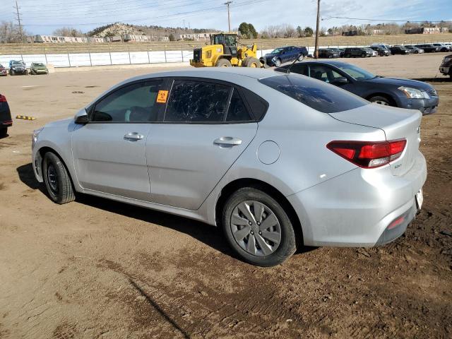 KIA RIO LX 2020 silver  gas 3KPA24AD7LE328437 photo #3