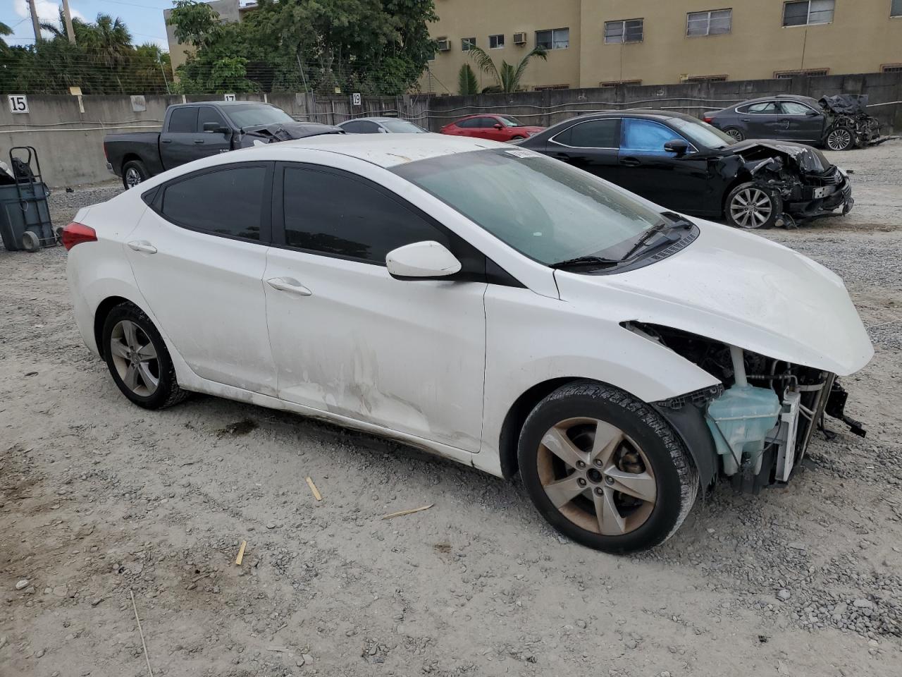 Lot #3029579087 2013 HYUNDAI ELANTRA GL