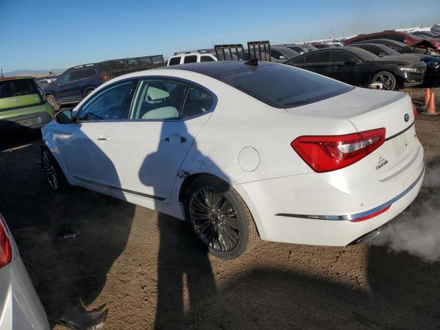 KIA CADENZA PR 2014 white  gas KNALN4D70E5164241 photo #3