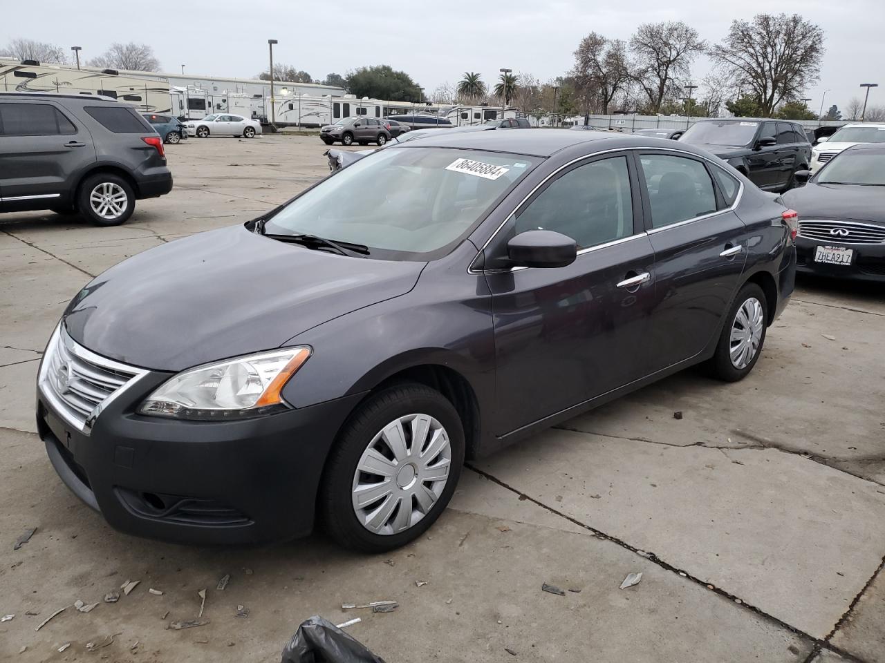 Lot #3034271099 2014 NISSAN SENTRA S