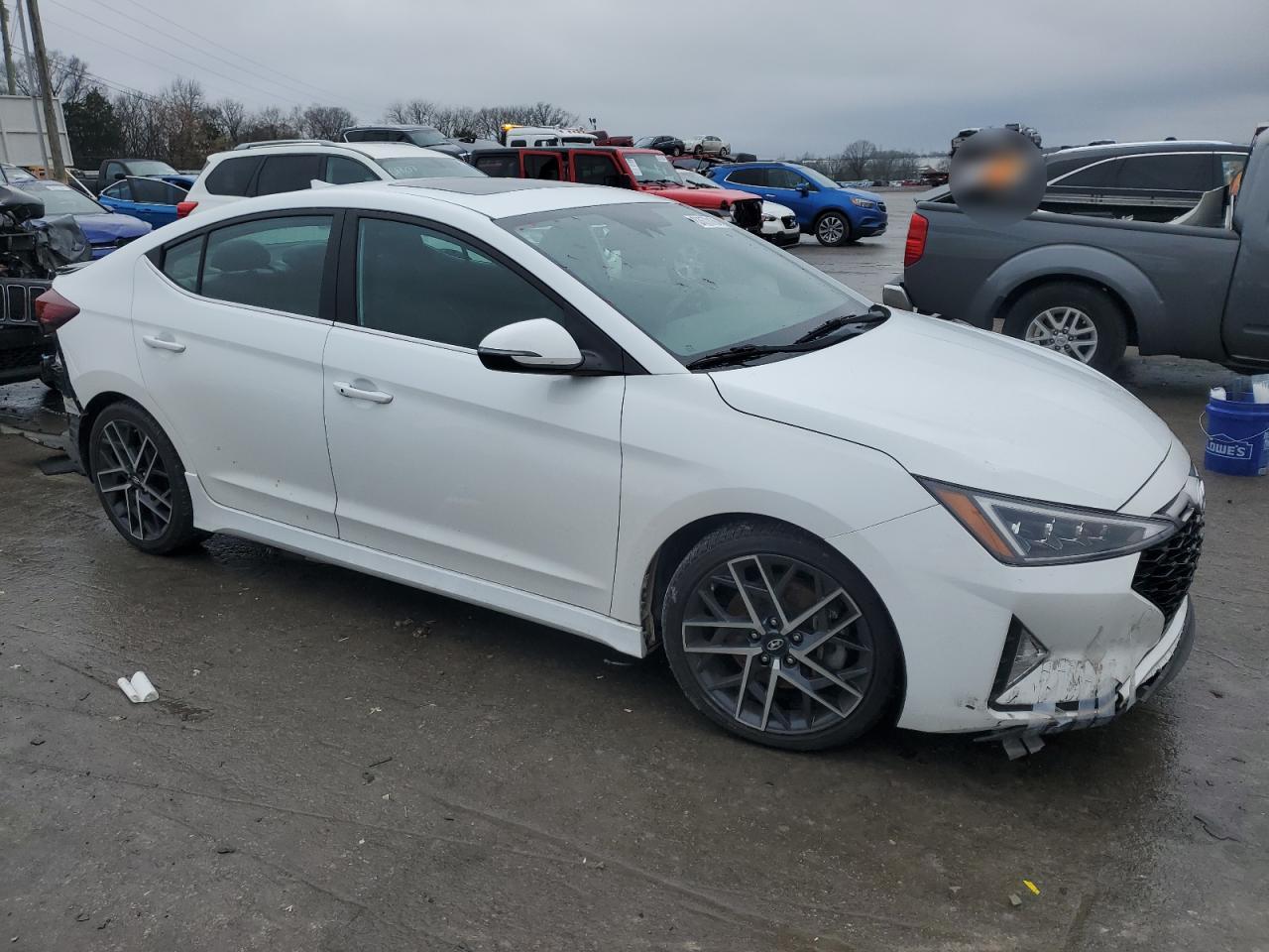 Lot #3027047821 2020 HYUNDAI ELANTRA SP