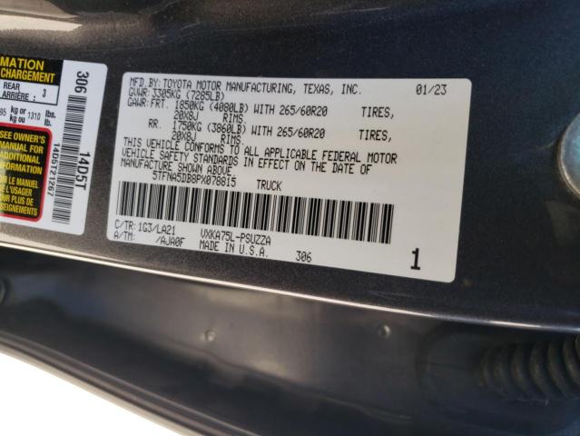 2023 TOYOTA 1/2 TON XL 5TFNA5DB8PX078815