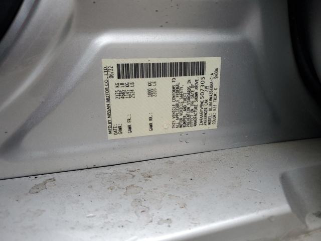 2022 NISSAN MAXIMA PLA - 1N4AA6FV9NC507305