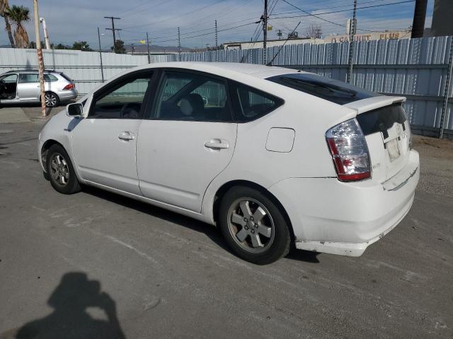 TOYOTA PRIUS 2007 white hatchbac hybrid engine JTDKB20U173236280 photo #3