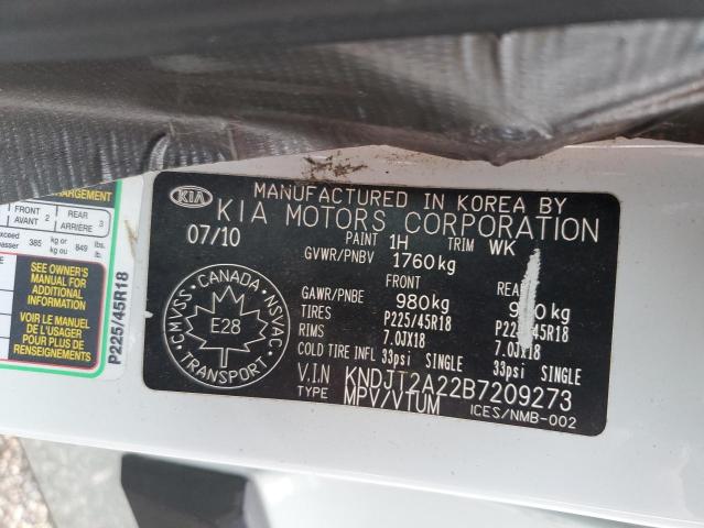 2011 KIA SOUL + - KNDJT2A22B7209273
