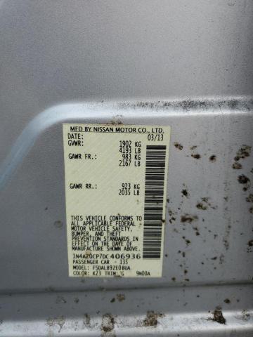 VIN 1N4AZ0CP7DC406936 2013 NISSAN LEAF no.14