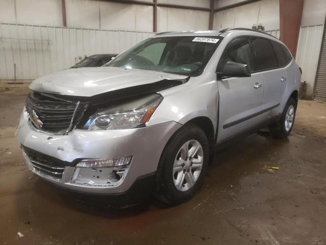 CHEVROLET TRAVERSE L 2014 silver 4dr spor gas 1GNKRFED9EJ367954 photo #1