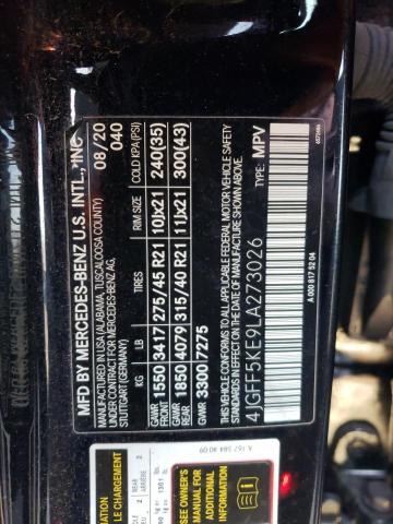 2020 MERCEDES-BENZ GLS 450 4M - 4JGFF5KE9LA273026