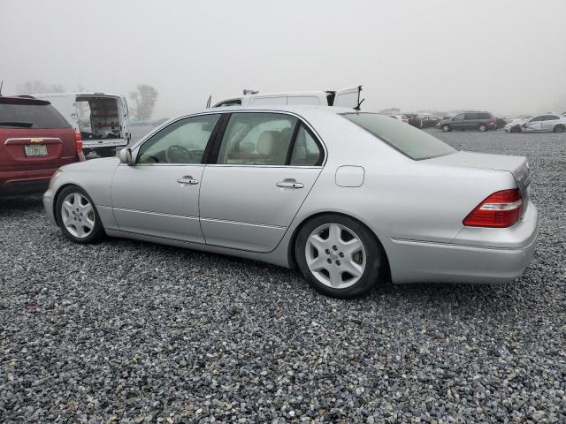 LEXUS LS 430 2004 silver sedan 4d gas JTHBN36F040171262 photo #3