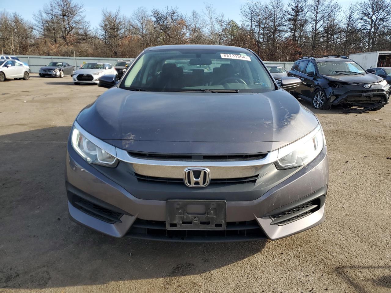 Lot #3045792643 2018 HONDA CIVIC EX