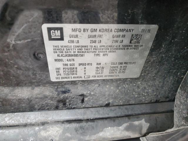2019 BUICK ALLURE CXS KL4CJASB8KB851561