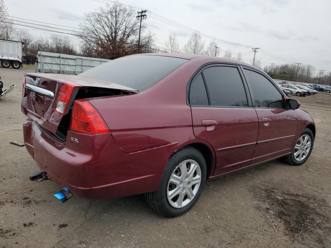 Lot #3030407513 2003 HONDA CIVIC EX