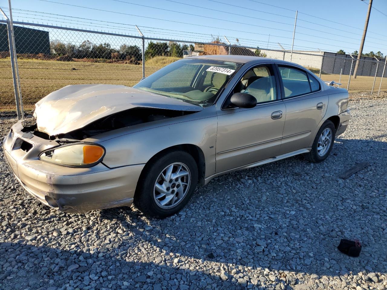 Lot #3030700106 2004 PONTIAC GRAND AM S