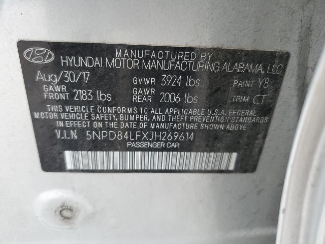 2018 HYUNDAI ELANTRA SE - 5NPD84LFXJH269614