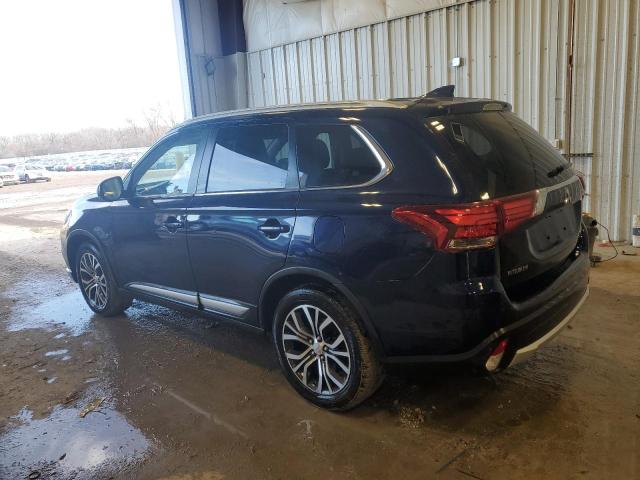 MITSUBISHI OUTLANDER 2017 blue  gas JA4AZ3A36HZ035261 photo #3