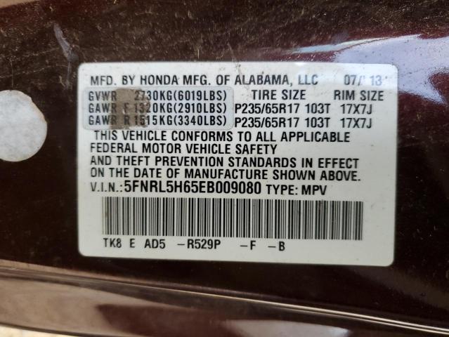 VIN 5FNRL5H65EB009080 2014 HONDA ALL MODELS no.13