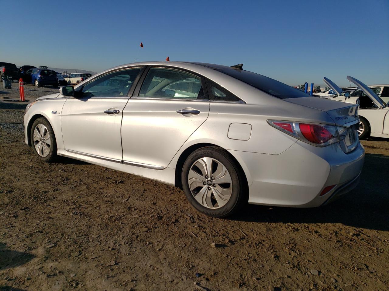 Lot #3024191827 2015 HYUNDAI SONATA HYB