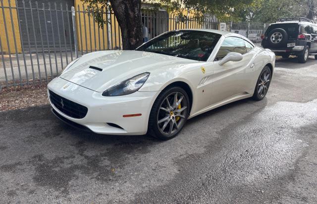 FERRARI CALIFORNIA 2012 white converti gas ZFF65LJA7C0182905 photo #3