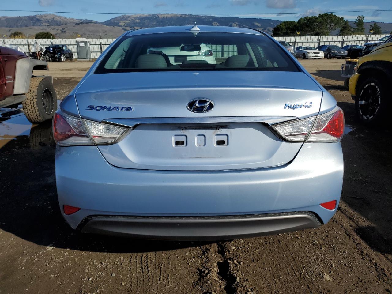 Lot #3050483128 2012 HYUNDAI SONATA HYB