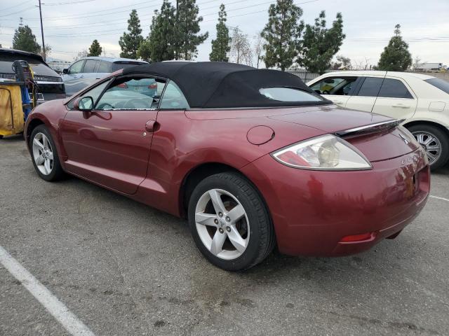 MITSUBISHI ECLIPSE SP 2007 burgundy  gas 4A3AL25F97E008824 photo #3