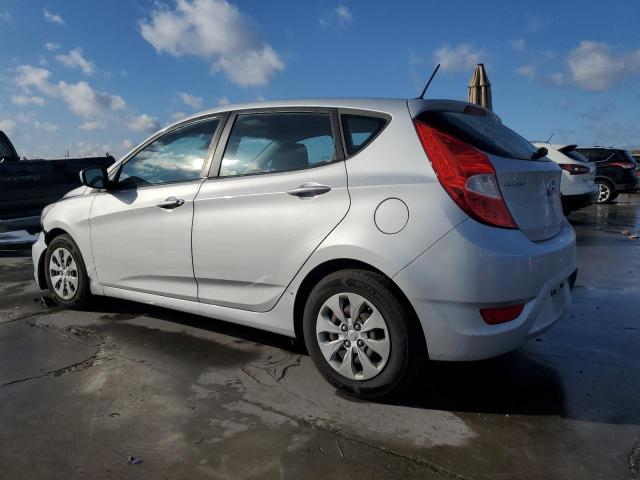 HYUNDAI ACCENT SE 2017 silver  gas KMHCT5AE5HU306252 photo #3