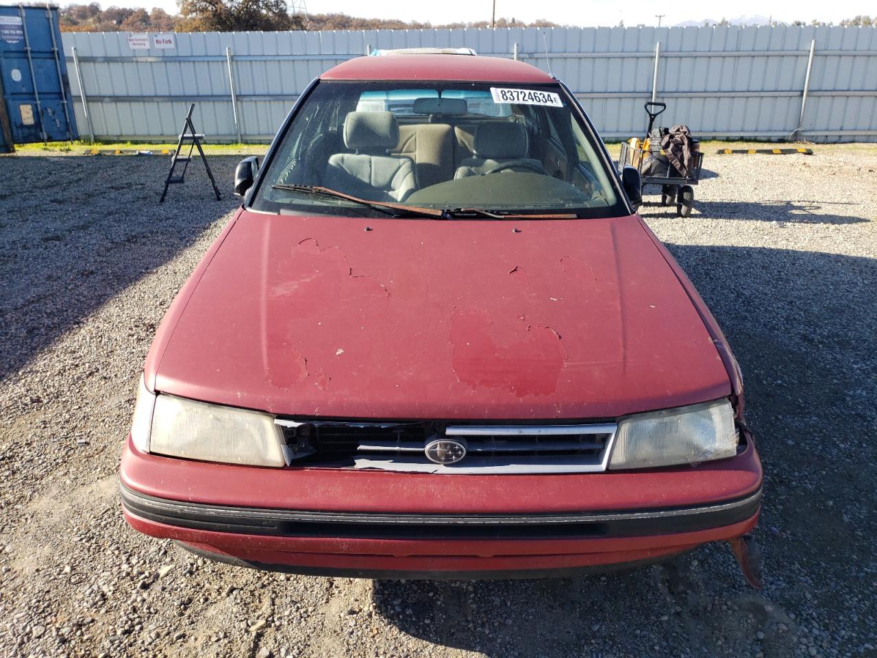 Lot #3026300434 1991 SUBARU LEGACY L