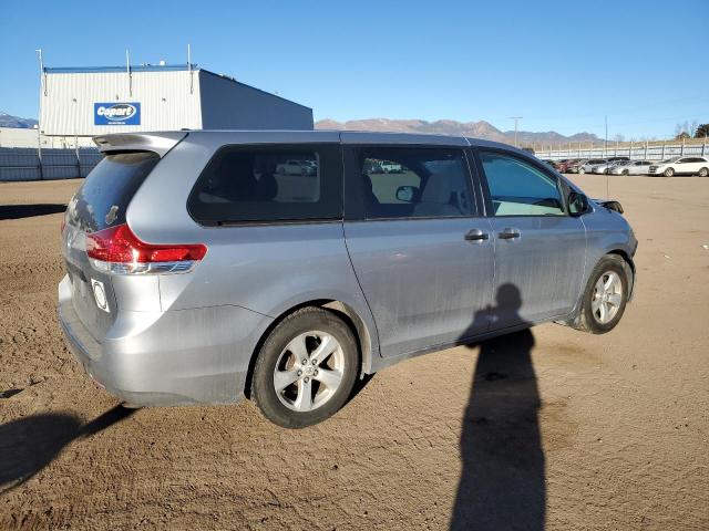 TOYOTA SIENNA 2011 silver  gas 5TDZK3DC9BS052301 photo #4