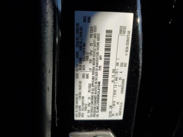 2019 LINCOLN MKC RESERV 5LMCJ3D95KUL01548