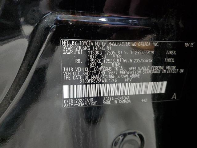 2015 TOYOTA RAV4 LIMIT - 2T3DFREV5FW401346