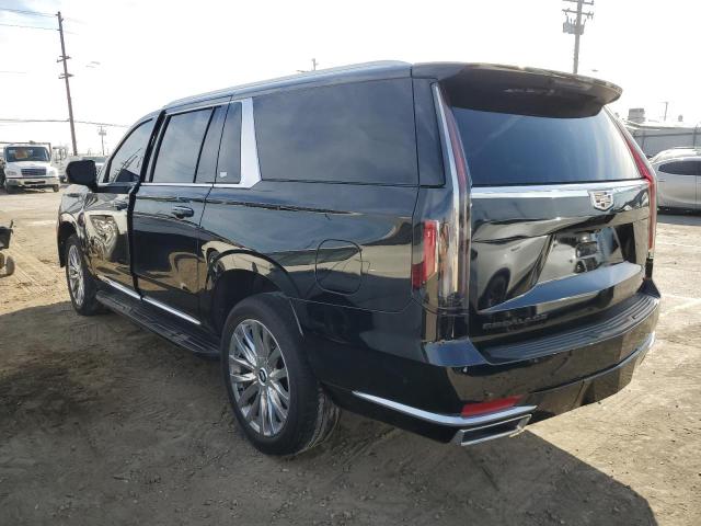 CADILLAC ESCALADE E 2022 black  gas 1GYS4KKLXNR133555 photo #3