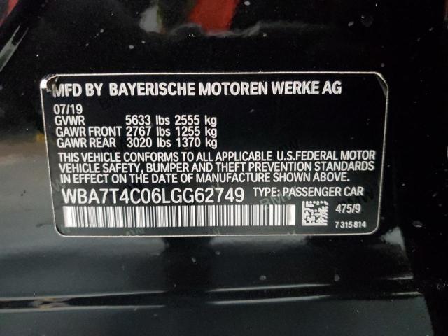 VIN WBA7T4C06LGG62749 2020 BMW 7 SERIES no.12