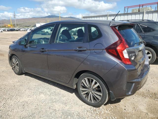 HONDA FIT EX 2015 charcoal  gas 3HGGK5H86FM772302 photo #3