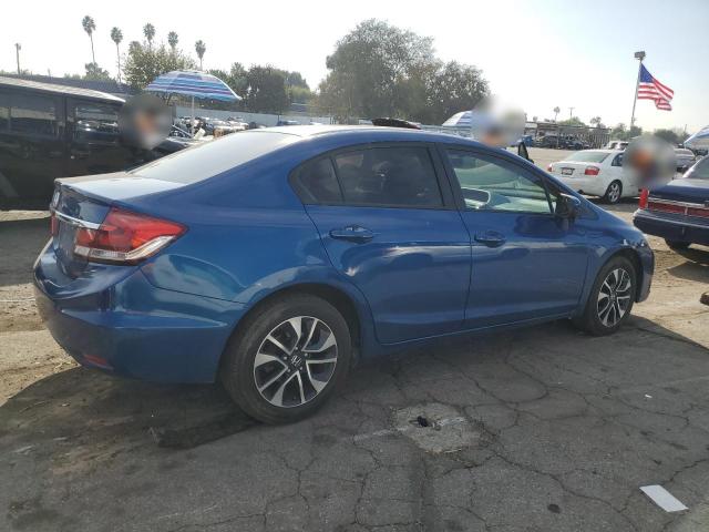 HONDA CIVIC EX 2014 blue  gas 19XFB2F88EE217789 photo #4