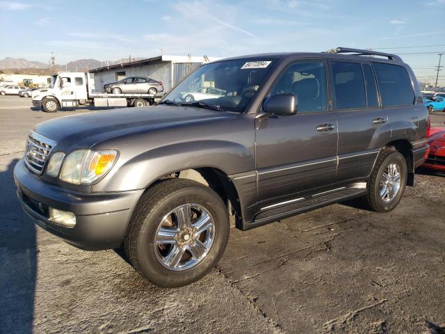 LEXUS LX 470 2006 gray  gas JTJHT00W264005844 photo #1