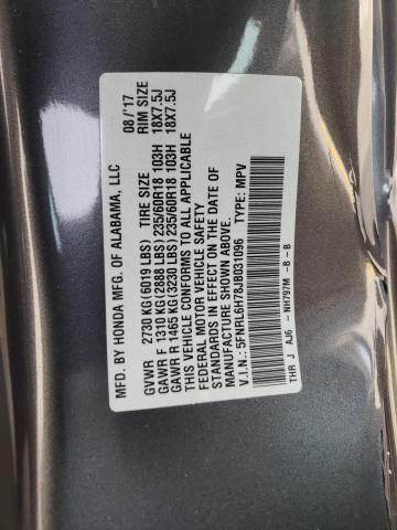 2018 HONDA ODYSSEY EX - 5FNRL6H78JB031096