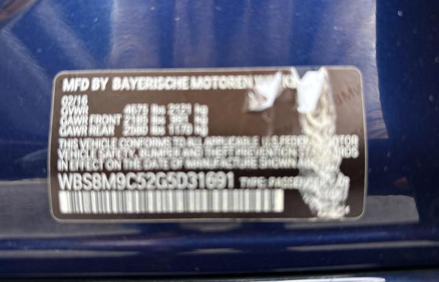 2016 BMW M3 - WBS8M9C52G5D31691