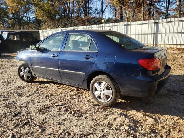 TOYOTA COROLLA CE 2007 blue  gas JTDBR32E170101079 photo #3