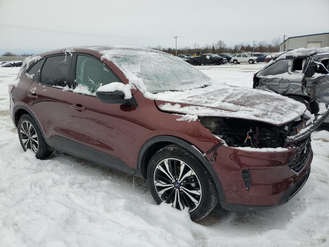 Lot #3034290136 2021 FORD ESCAPE SE