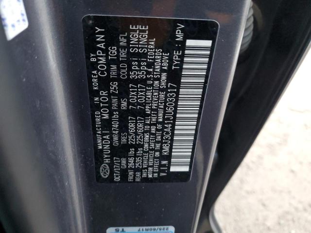 2018 HYUNDAI TUCSON SEL - KM8J3CA41JU603317