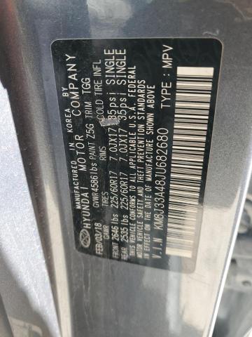 2018 HYUNDAI TUCSON SEL - KM8J33A48JU682680