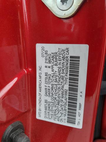 2020 ACURA TLX TECHNO - 19UUB1F5XLA015562