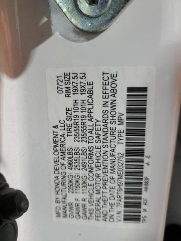 2021 HONDA CR-V TOURI - 7FART6H97ME032752