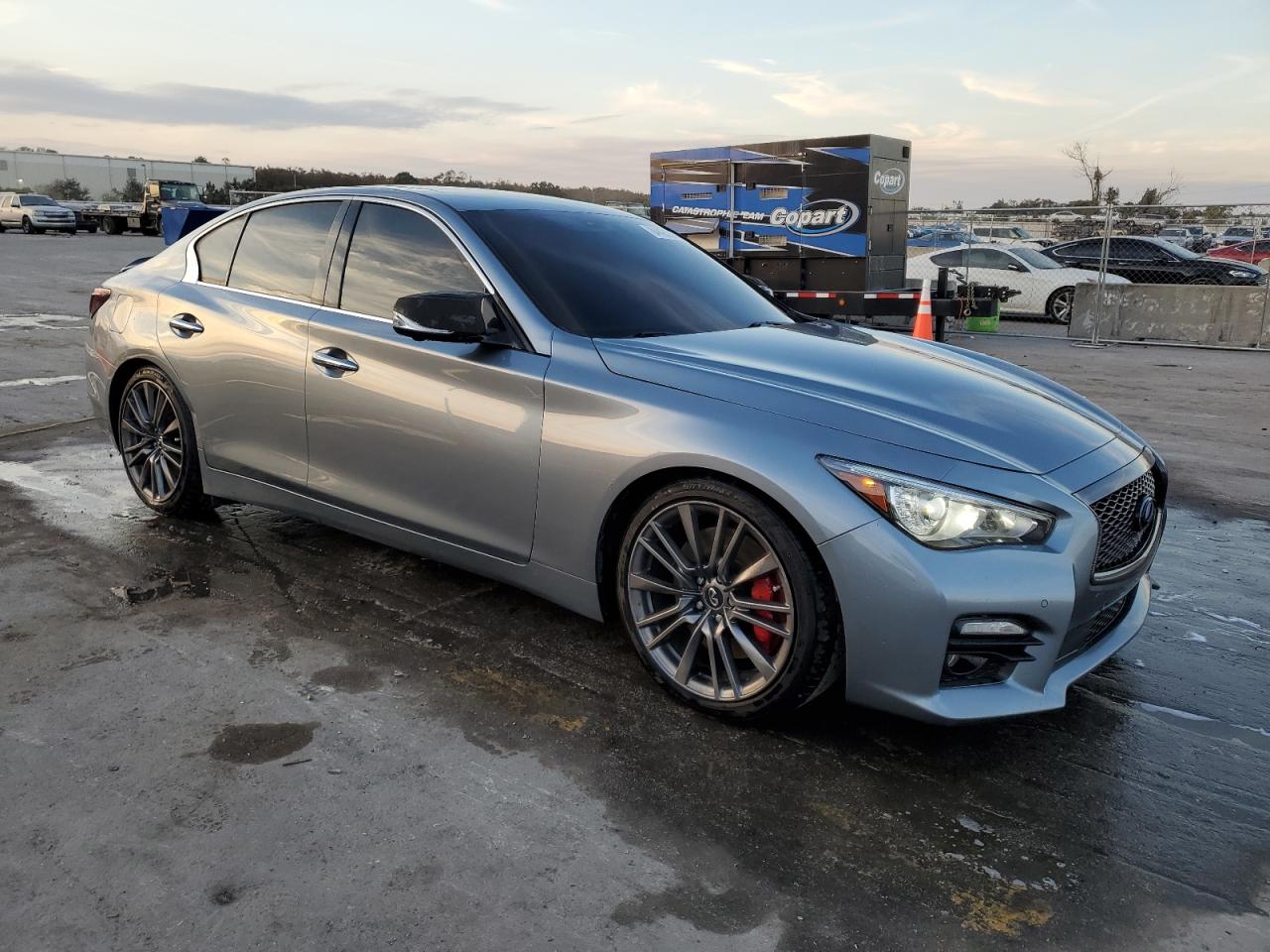 Lot #3029603144 2017 INFINITI Q50 RED SP