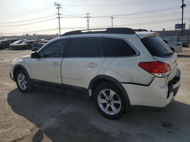 SUBARU OUTBACK 2. 2014 white  gas 4S4BRCCC5E3267223 photo #3