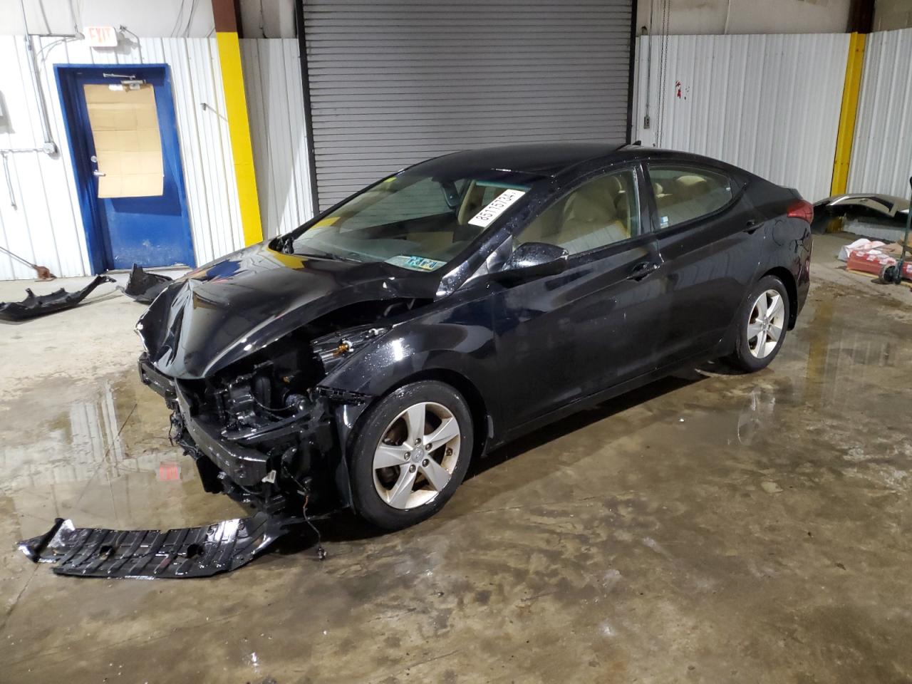 Lot #3029576092 2013 HYUNDAI ELANTRA GL