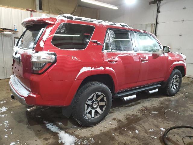 TOYOTA 4RUNNER SE 2023 red  gas JTERU5JR9P6140508 photo #4