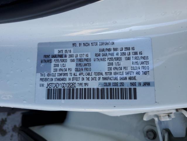 2016 MAZDA CX-9 GRAND - JM3TCADY1G0106260