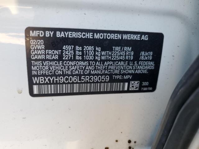 2020 BMW X2 SDRIVE2 - WBXYH9C06L5R39059